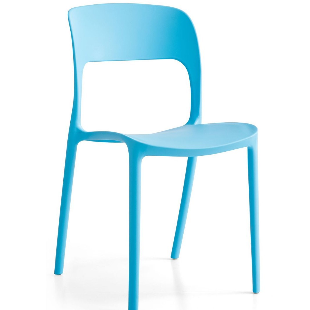 Silla de Comedor con Respaldo de PP para Uso Doméstico, Actividades al Aire Libre, Soporte para Proyectos, Silla de Entrenamiento, Silla de Plástico de Foshan, Diseñada Especialmente para un Estilo Simple y Moderno.