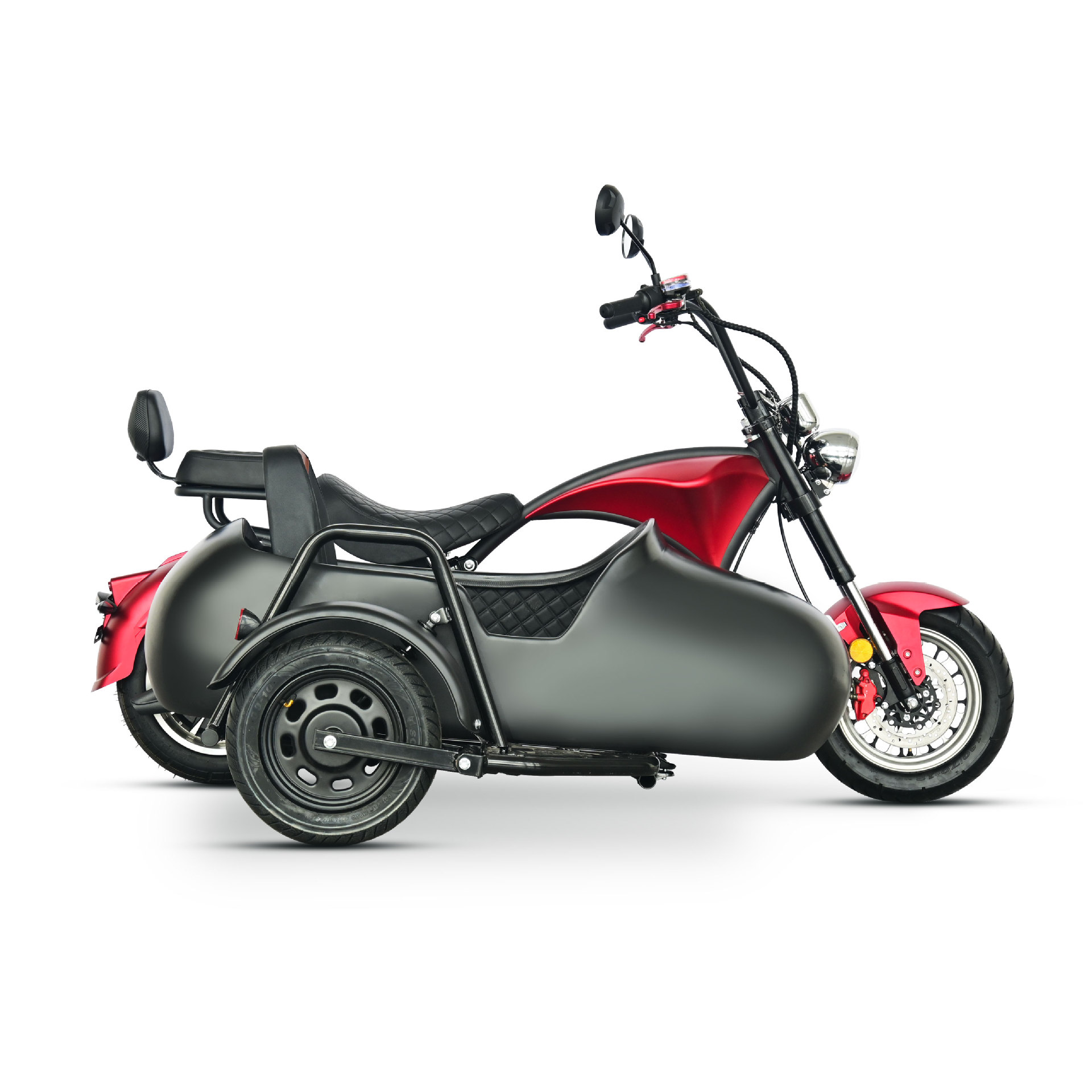 Cp Modified Three-Wheel Side-By-Side Series R2Eec Dot Adult Mobility Scooter Two-Wheel Motorcycle Harley Electric Vehicle