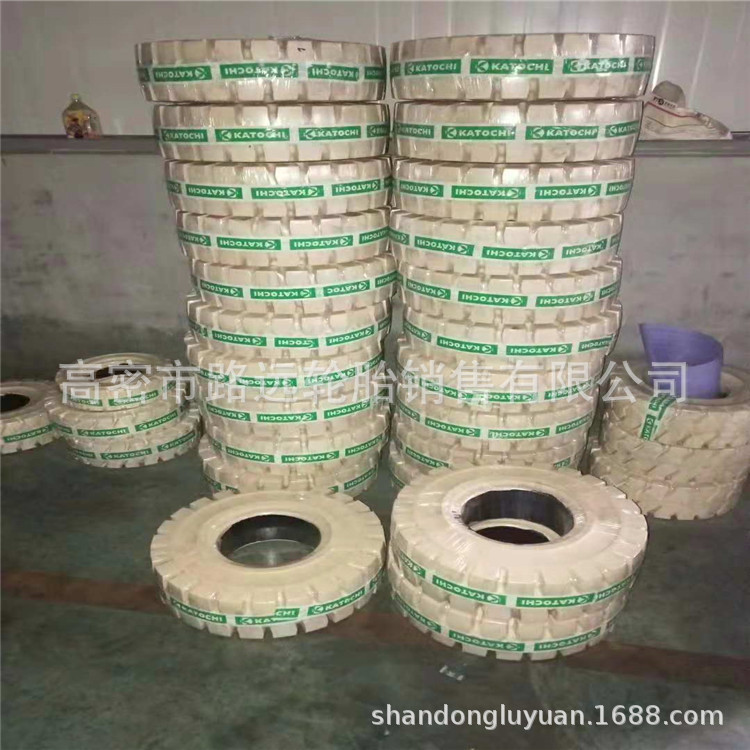 现货 叉车轮胎 23*9-10 工业实心轮胎 23X9-10 白色