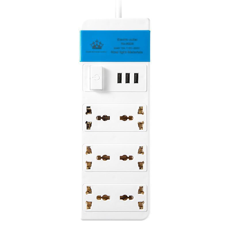Multipropósito transfronterizo enchufe inteligente multipuerto cargador de teléfono móvil cabezal de carga multifuncional USB exportador de comercio exterior image 7