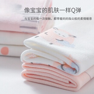 Children's cotton eating bib for breastfeeding, handkerchief, soft towel for new born for face washing 3