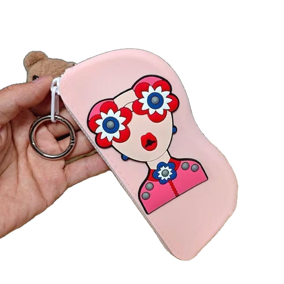 Bolsa de almacenamiento de gafas de sol de alto valor Bolsa de almacenamiento de cambio portátil Bolsa de almacenamiento de silicona anti-caída Bolsa de almacenamiento de gafas impermeable