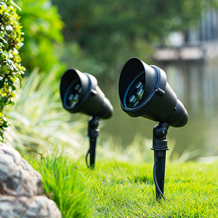 led Ground Lamp Billboard Park Garden Sign Lighting Flowers and Grass House Community Lighting Spotlight Inserted into the Ground Outdoor