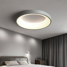 電燈家用卧室創意裝修燈具客廳頂燈燈大面積吸頂燈帶遙控開關