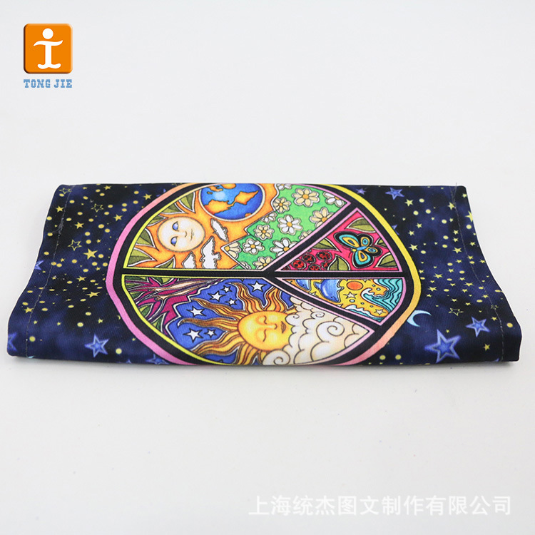 工厂直销印花喷绘布广告条幅户外PVC横幅十二星座桌布来图制作