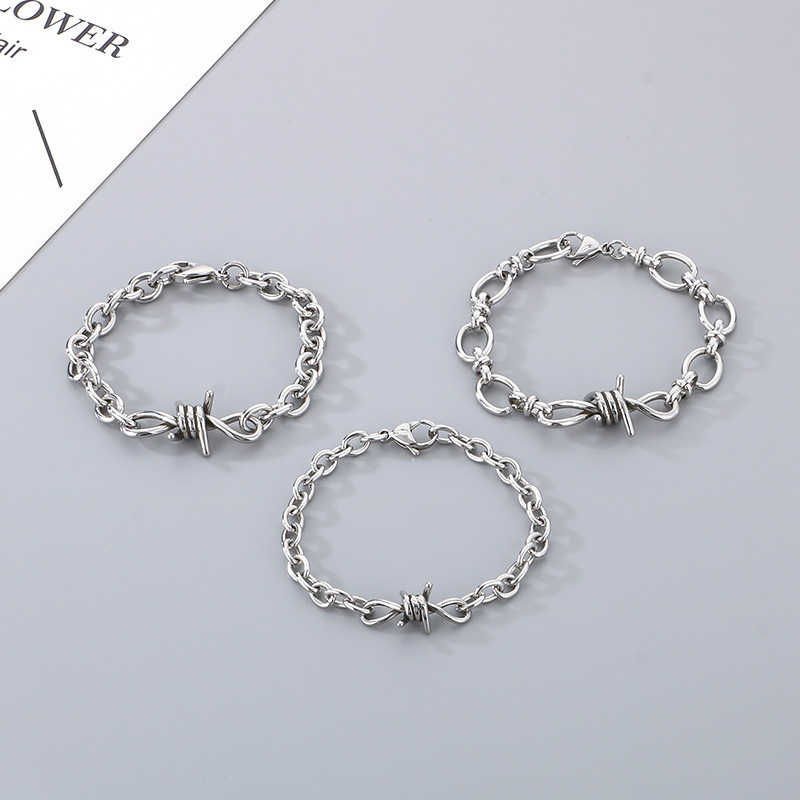 2g Weight Bracelets, Necklace Classification 1 Piece Quantity Daily, Street Occasion 304 Stainless Steel Material Geometric Pattern All Seasons Season Men's Gender Polishing Design Vintage Style, Classic Style Style Vintage Style Classic Style Geometric 304 Stainless Steel Polishing Men's Bracelets Necklace Men Necklace Sets 5