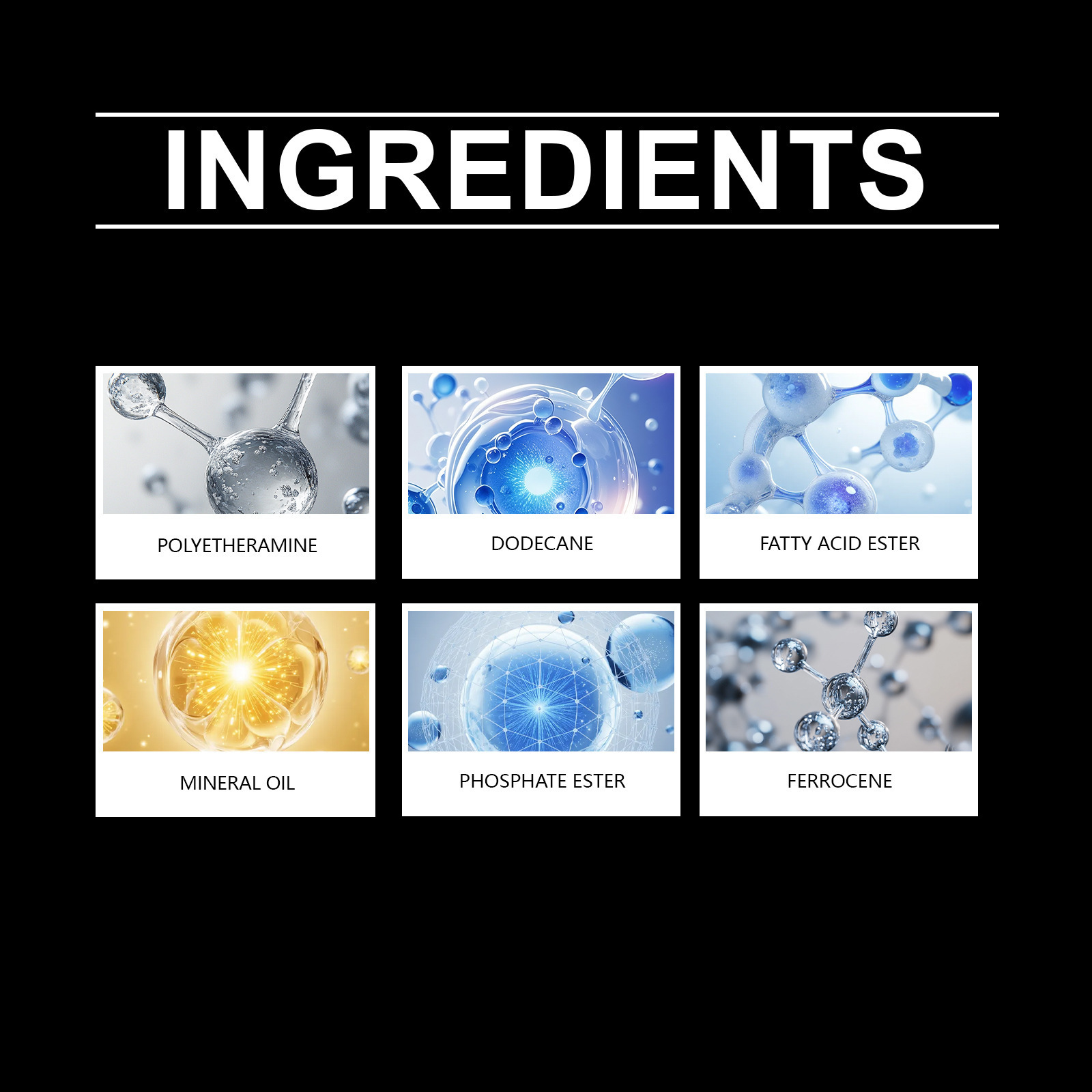 Cross-border gasoline fuel additives, carbon deposit cleaner, fuel consumption reducer, car engine parts maintenance and cleaning agent