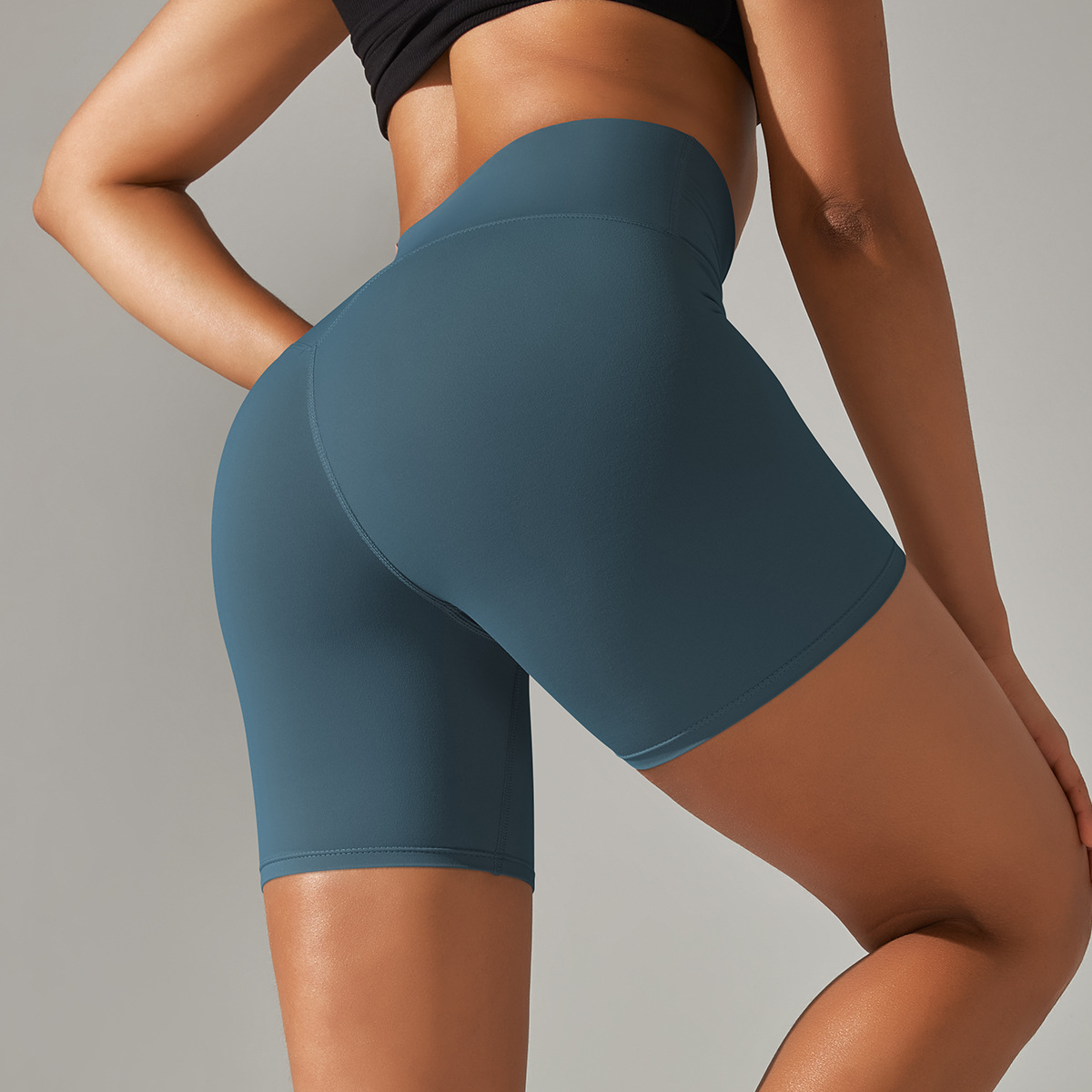 105g Weight Shorts Pants Length Nylon, Spandex Fabric Type Leggings Pants Type Fitness, Yoga Occasion Solid Color Pattern Summer, Spring Season Casual, Sport Style Style Casual Sport Style Solid Color Nylon Spandex Active Bottoms Leggings 18