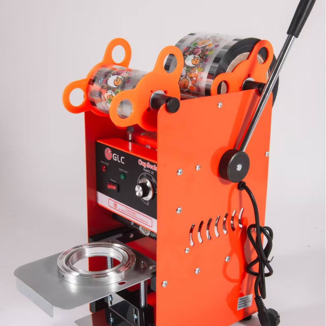 2024 máquina de sellado de tazas máquina de sellado de bebidas máquina de sellado de té de leche máquina de sellado de leche de soja