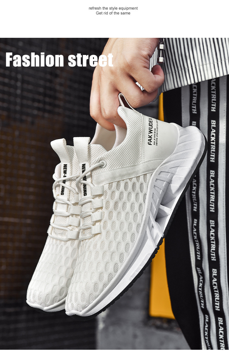 Cross Border Heren S Schoenen Nieuwe Zomer Ademend Vliegend Geweven Casual Mesh Zachte Bodem Sport_voghion.com