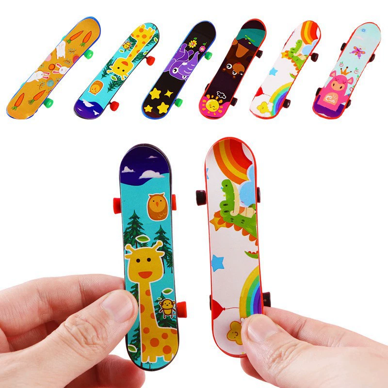 Мультяшные животные пальцы скейтборд Скейтборд Игрушка Автомобиль Трансграничный детский сад Подарки для детей школы Маленькие игрушки