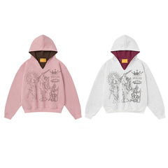 unusual original美式ins潮牌复古男宽松套头卫衣