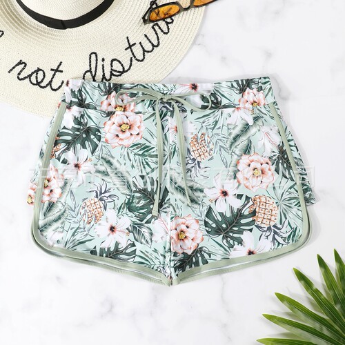 European and American fashion solid color simple versatile women's swimsuit slimming fashionable sexy vibrant beach