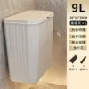High-grade gray [9 liters] can be opened with a sliding cover