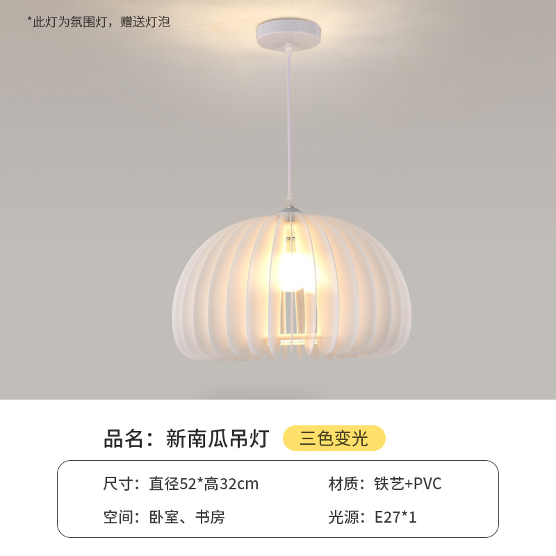 Nuevo chandelier-52CM-9w de calabaza