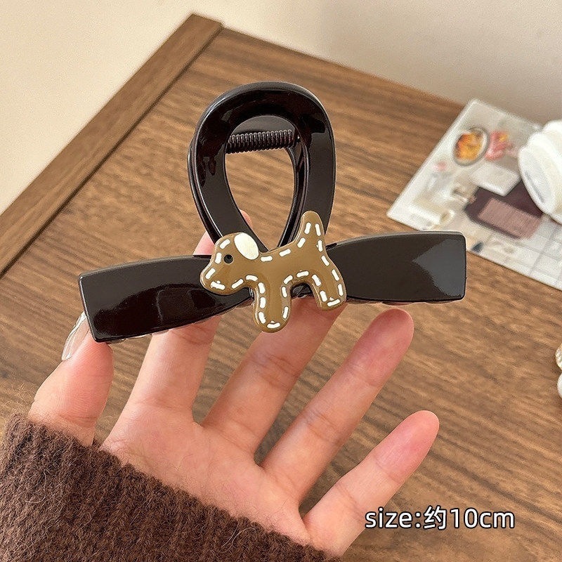 2026 nuevo clip de cabello ondulado clip de cabello de tiburón grande clip de cabello de mujer detrás de la cabeza de alta sensación clip de cabello accesorios para el cabello