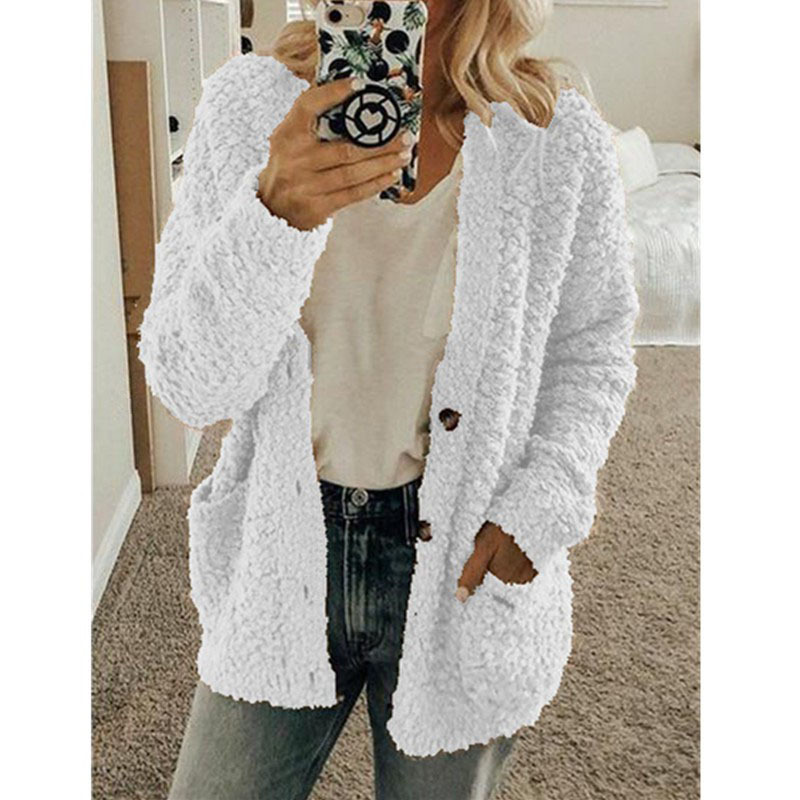 Women's Clothing 2024 autumn and winter women's fashion casual sweater jacket large size top_voghion.com