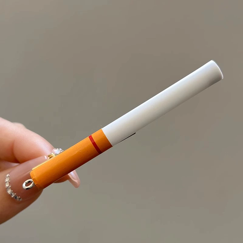 Удивительная реалистичная cigarette hair clip hot girl issuing card net red side clip female personality fun duckbill chuck jewelry jewelry