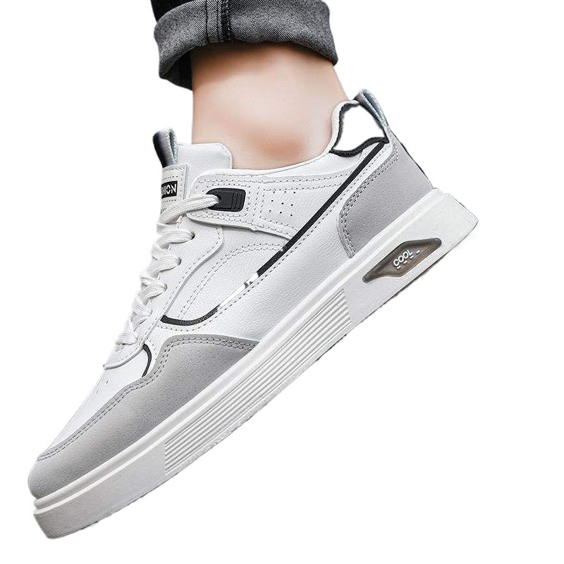 Zapatos de skate para hombres 2026 primavera nuevos zapatos de hombre nicho de zapatos de skate para hombres zapatos deportivos casuales pequeños zapatos blancos