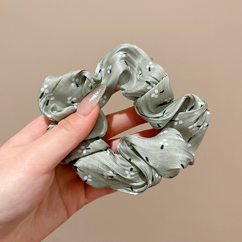 El encaje francés punto de onda arco intestino grueso anillo de cabello para mujeres de alta calidad cuerda de cabello de alta elasticidad cuerda de cabello adornamiento