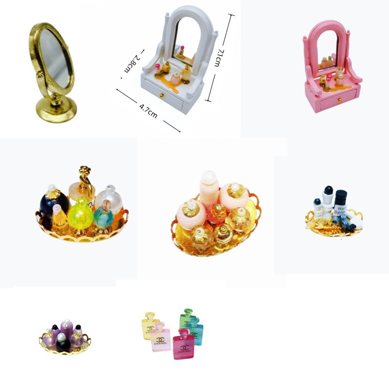 dollhouse ŷʽ������΢��diy��������ֹ���ˮ��װ�ڼ����