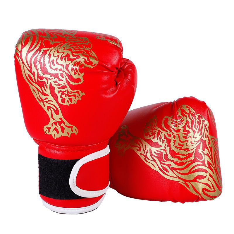 Children's Boxing Gloves 3-13 Kidsren's Fighting Training Muay Thai Boys Sanda Youth Toddler Boxing Gloves Girls