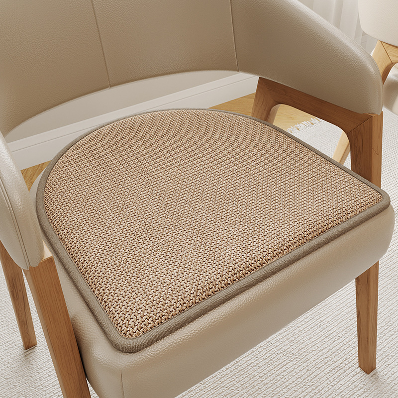 Cojín de herradura de algodón con memoria, cojín para silla, mesa de comedor, cojín para taburete, cojín para asiento grueso, anti-dolor de trasero, sedentario