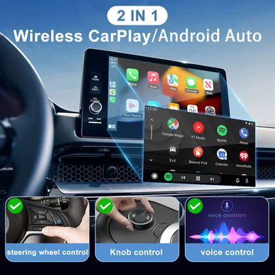 Simsiz CarPlay və Android Auto — Wireless Adapter Module Auto