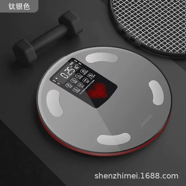 New in stock: rechargeable smart body fat scale, precise home-use fat scale, adult Bluetooth scale, electronic body scale