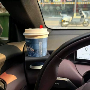 Suitable for NIO 2023-2026 ET5 models: car cup holder, beverage holder for the center console, stable and prevents spills