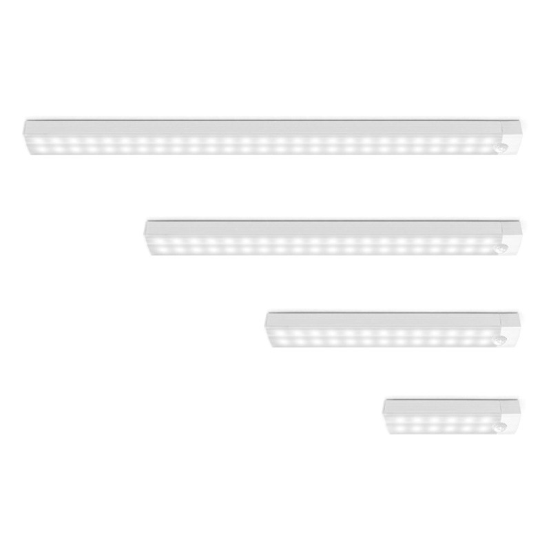 Comercio exterior transfronterizo llevó la inducción del cuerpo humano inteligente inalámbrico magnético noche luz tira electrodeless oscurecimiento de carga armario Luz