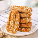 工厂批发荞麦椒盐酥老式牛舌饼椒盐味手工乔麦饼干蔗糖食品零食