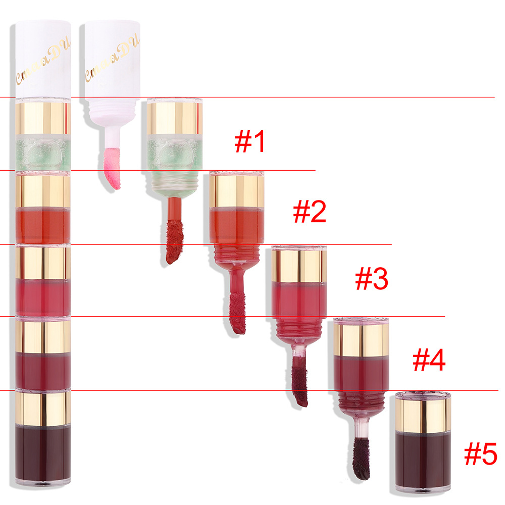 Check it out! Link Disclaimer - Exclusive for Foreign trade :CmaaDu 5-color Long-lasting Lip Gloss undefined