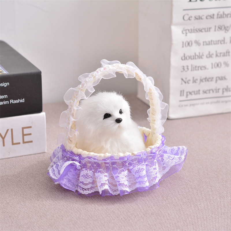 흰 개 짖는 소리 (무작위 대나무 바구니 보내기)