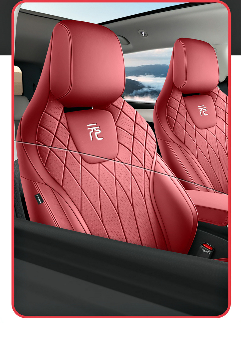 Byd Yuan up Seat Cover Byd Atto 2 Full Coverage All-Season Car Seat Cushion 24/25 Model Full Leather Special Edition