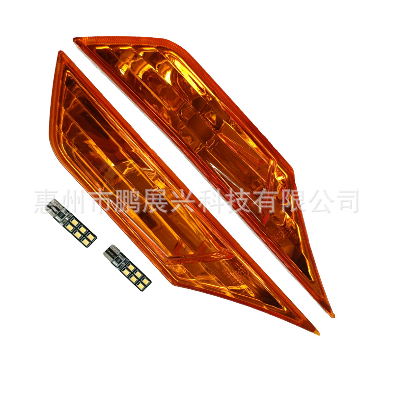 Adecuado para 16-21 Honda Civic hatchback sedán guardabarros luz de giro modificado guardabarros luz de ancho