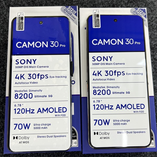 Smartphone CAMON30 Pro 24gb+512G 6.8inch高清跨境智能手机批发