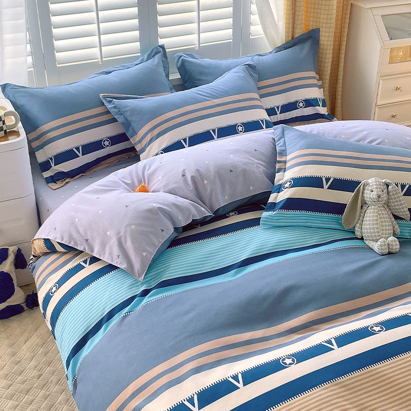 Bedding set Thickened duvet cover for elementary students, 3–4 piece, multiple sizes 150×200–200×230