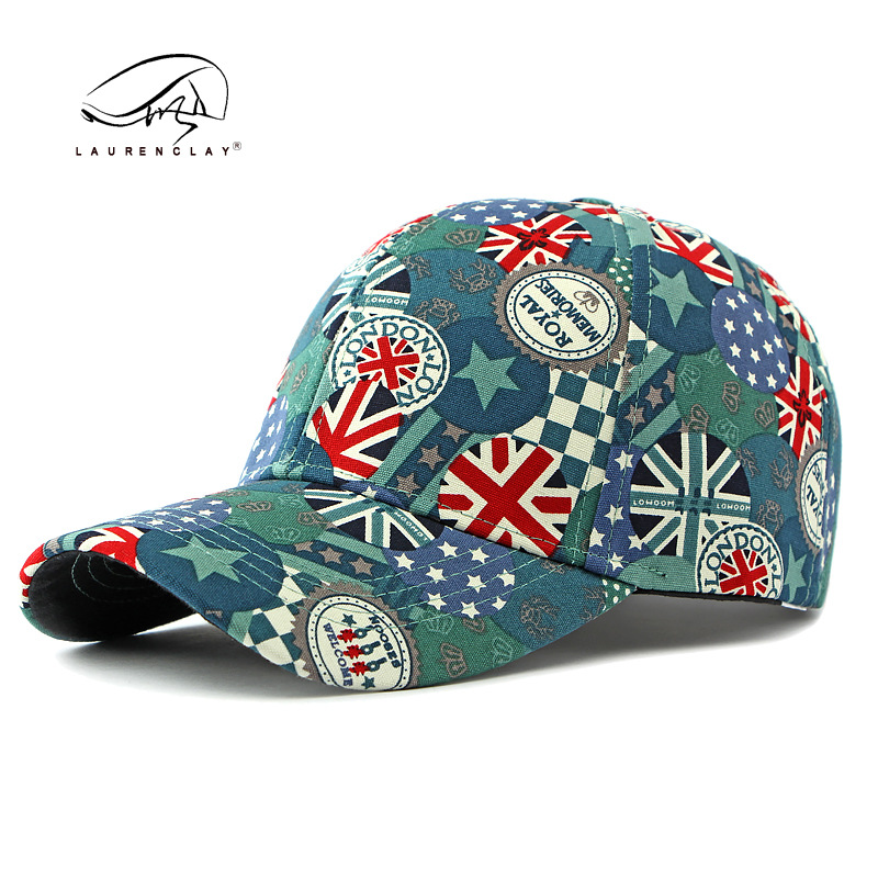 Cappello da baseball con visiera rigida e graffiti di tendenza della personalità, berretto da uomo e da donna con protezione solare, stile britannico_voghion.com