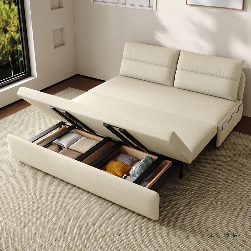 Study and Hair Combing New Dual-Purpose Simple Foldable B&B All-In-One Modern Balcony Mini Sofa Bed