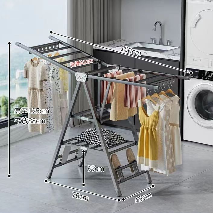 업그레이드된 1.8m 레이어* 방풍 스트립#신발 들것 + 바퀴