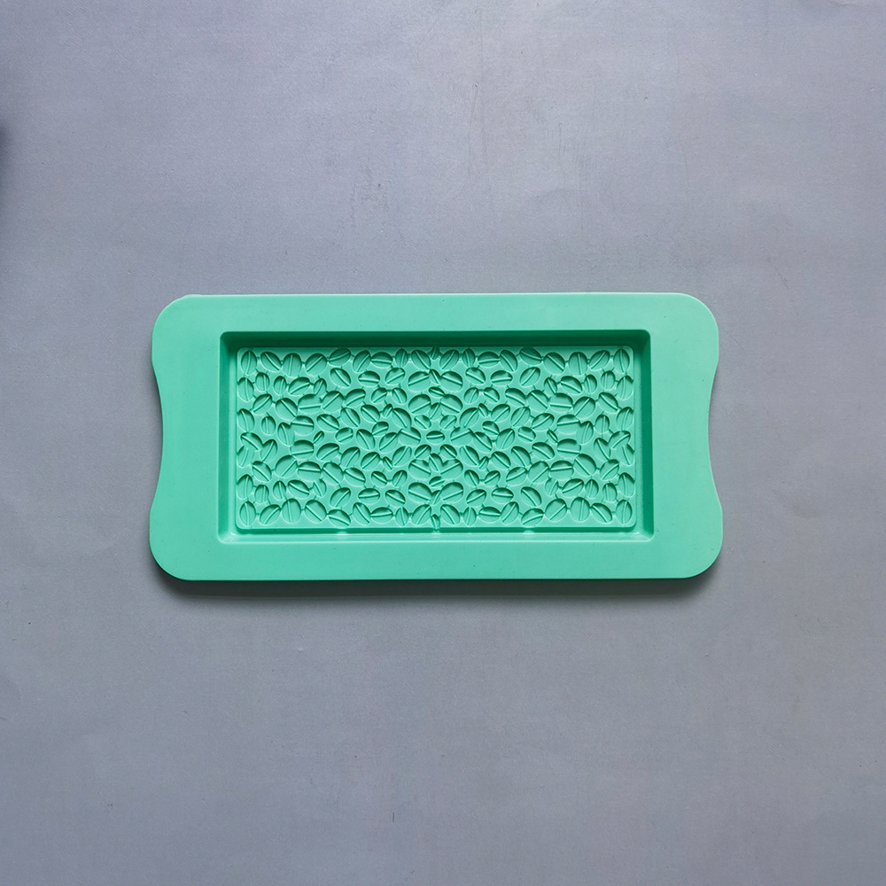 Granos de café chocolate 461 pastel molde de silicona gelatina torta molde de pan herramientas de horneado