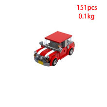 �羳�����ֻ�MOC-10403С����ƴװ��ľ��߹��̳�DIYģ�Ͱڼ�