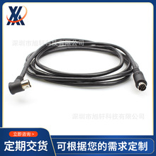 �S��ֱ�N8pin mini DIN ���^�� 90��ֱ��s���Ӿ� ������ҕ�l��