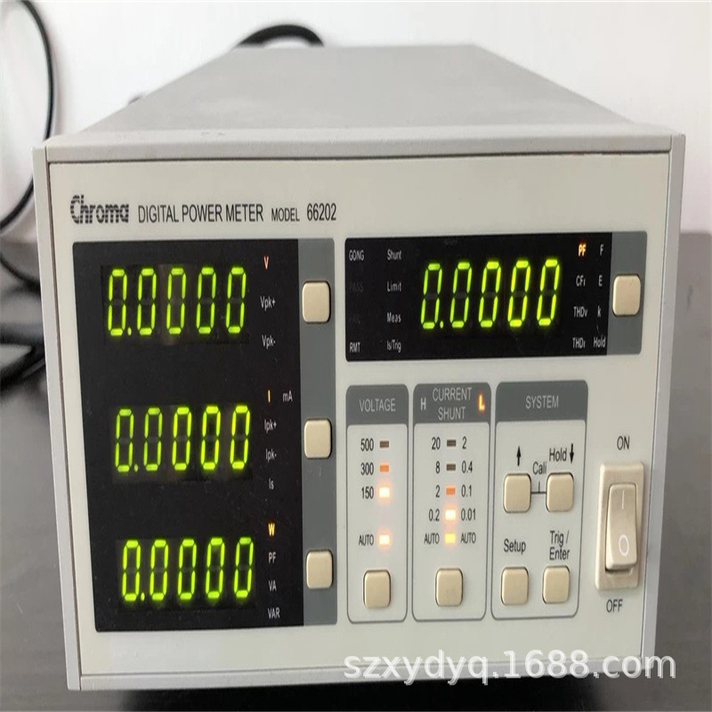 Chroma 66203/66204数字功率计 回收致茂66202 CHROMA66205