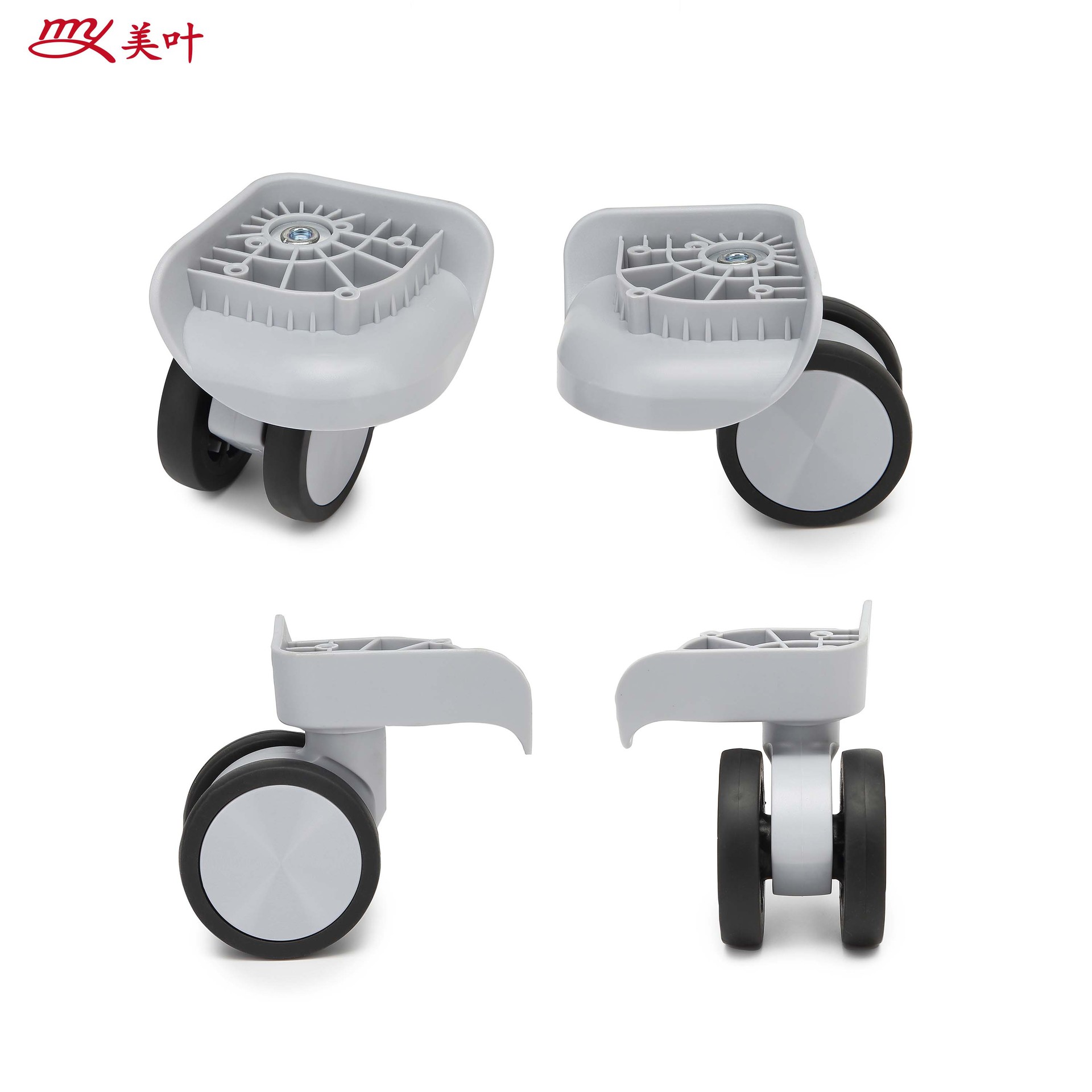 Meiye Custom Tpe Universal Wheels Suitable for Pc Abs Hard Cases, Smooth and Wear-Resistant Suitcase Wheels with High Load-Bearing Capacity