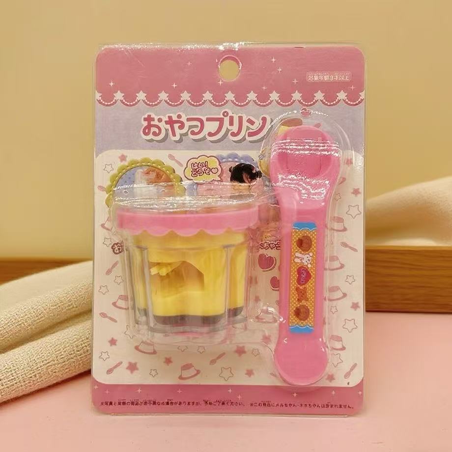 Mi-Ram Set de comida pudín alimentación accesorios juguetes para niños caseros regalos de chicas caja al por mayor