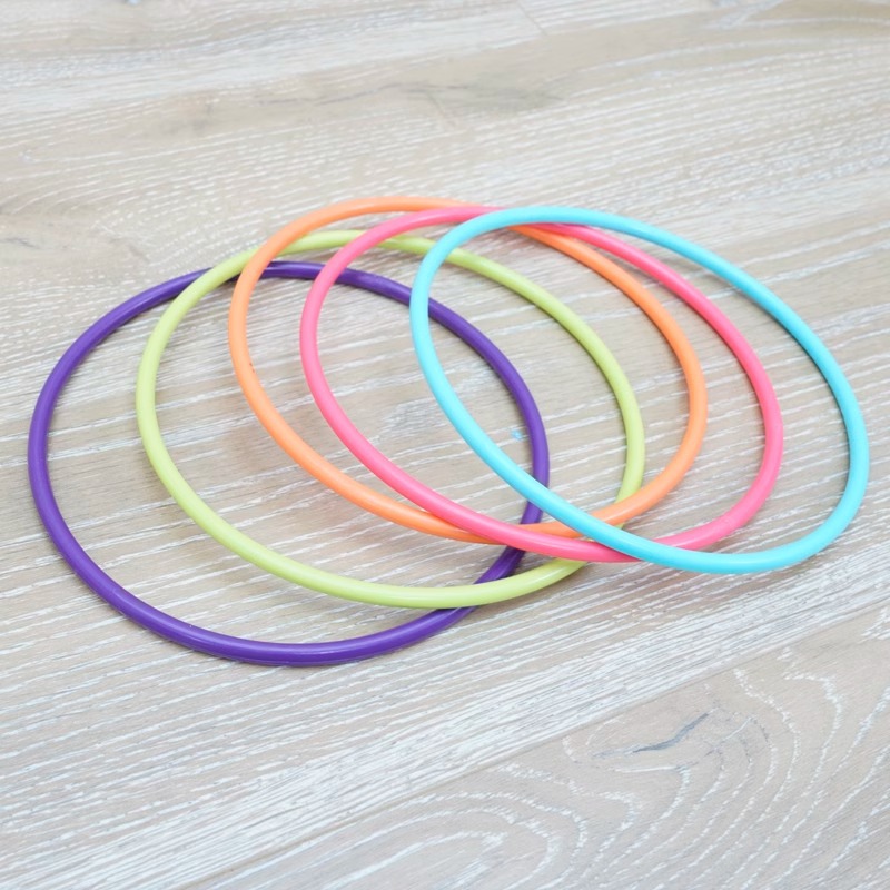 Anillo de ferrule círculo sólido anillo de ferrule infantil equipo deportivo de jardín de infantes sensación de agilidad entrenamiento físico juguete de enseñanza