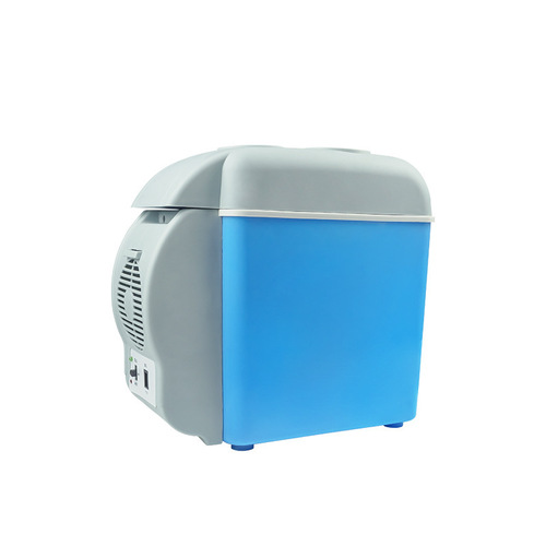 Car refrigerator 7.5L mini car heating and cooling box car appliances small portable refrigerator for car and home use