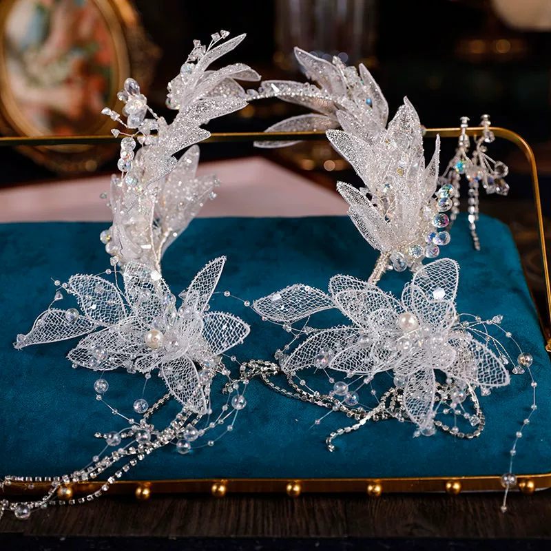Шнурок для волос с кисточками Lace аксессуар для невесты, стиль высокого качества